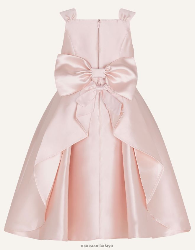Monsoon kız audrey düşes dimi nedime elbisesi JH86BT1607 Giyim pembe