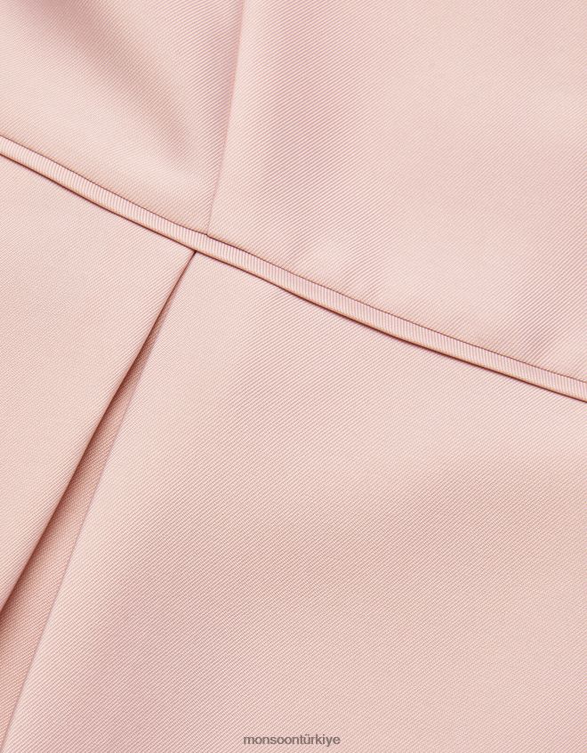 Monsoon kız bardot düşes dimi balo elbisesi JH86BT2037 Giyim pembe