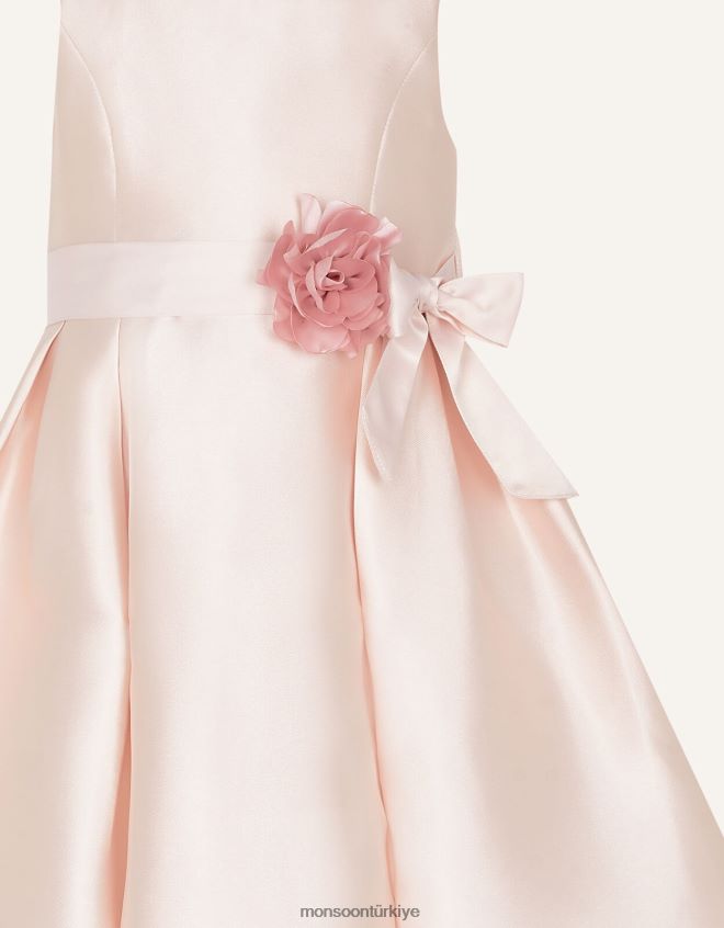 Monsoon kız bebek audrey düşes dimi elbise JH86BT2185 Giyim pembe