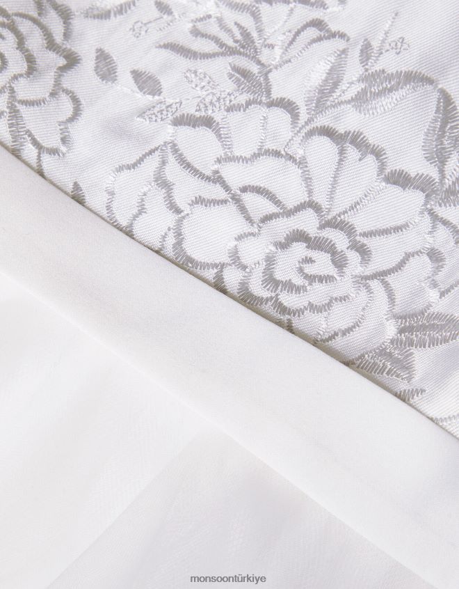 Monsoon kız bebek odette alice tül elbise JH86BT2050 Giyim fildişi