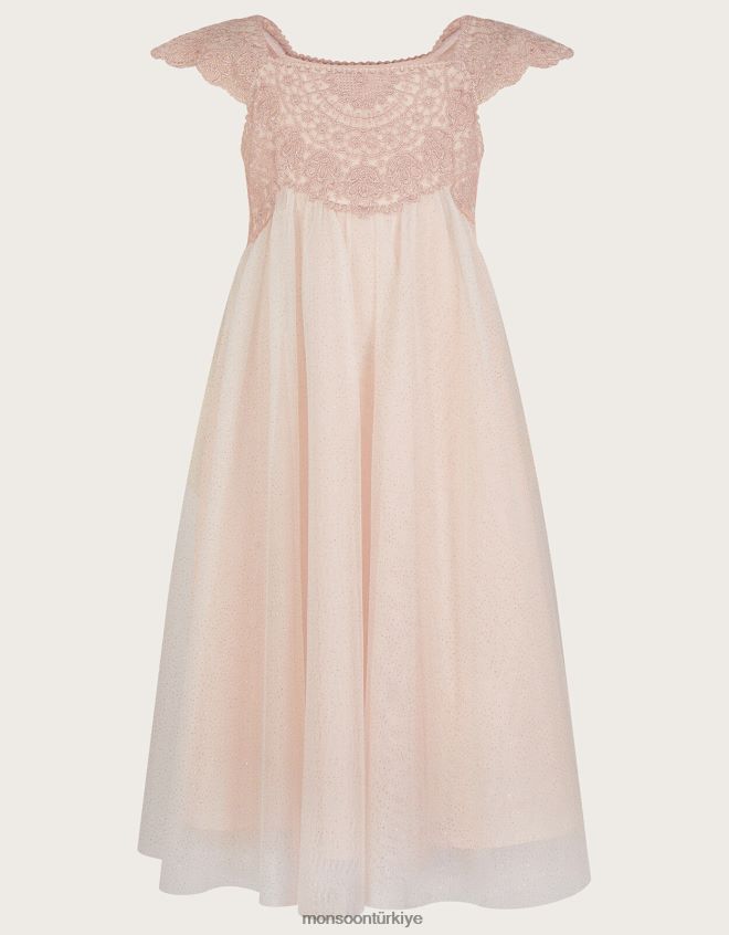 Monsoon kız elbise JH86BT1641 Giyim pembe