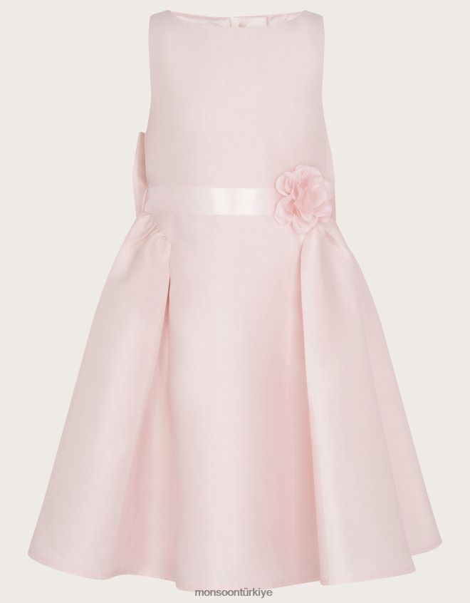 Monsoon kız kutsal düşes dimi nedime elbisesi JH86BT1577 Giyim pembe