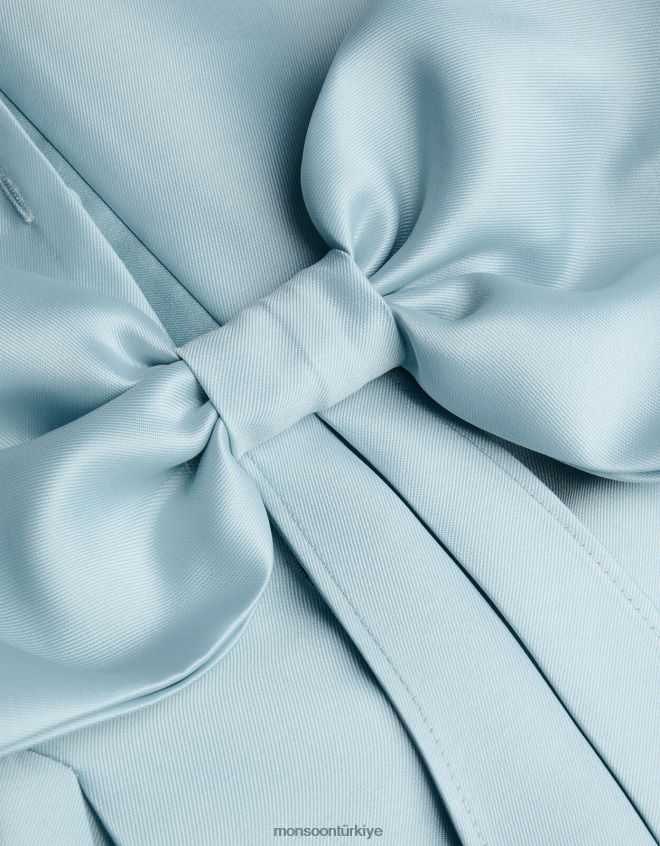 Monsoon kız kutsal düşes dimi nedime elbisesi JH86BT1902 Giyim yeşil