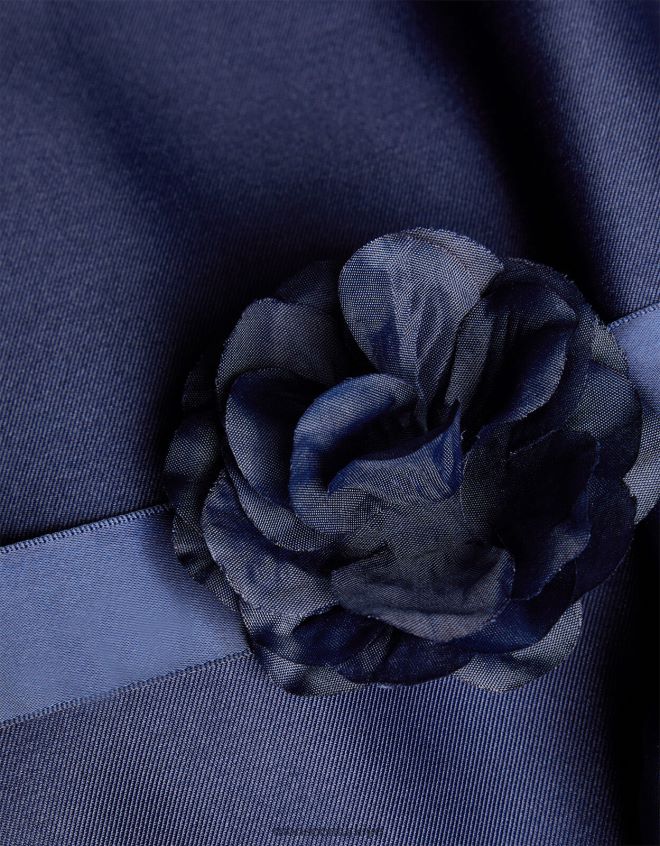 Monsoon kız kutsal düşes dimi nedime elbisesi JH86BT2747 Giyim Mavi Donanma)