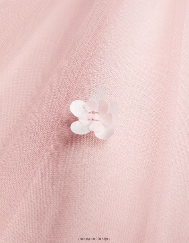 Monsoon kız layla 3d tüplü elbise JH86BT1937 Giyim pembe