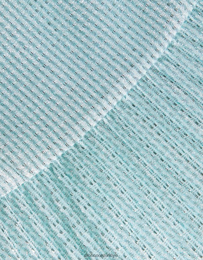 Monsoon kız ışıltılı pileli askılı balo elbisesi JH86BT1666 Giyim mavi