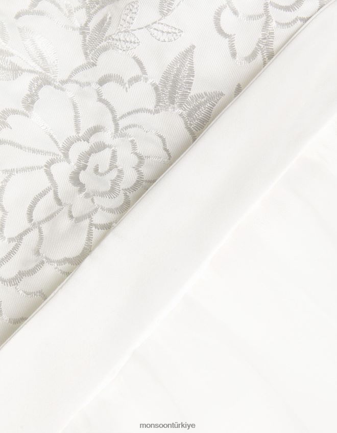 Monsoon kız odette alice tül maxi elbise JH86BT2016 Giyim fildişi