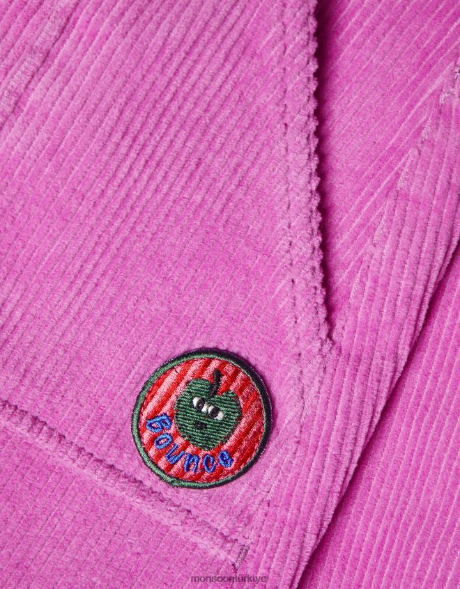 Monsoon kız kordon mini etek JH86BT1648 Giyim mor