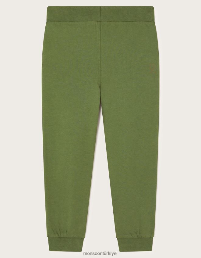 Monsoon çocuklar güçlendirilmiş diz koşucular JH86BT2197 Giyim yeşil (haki)