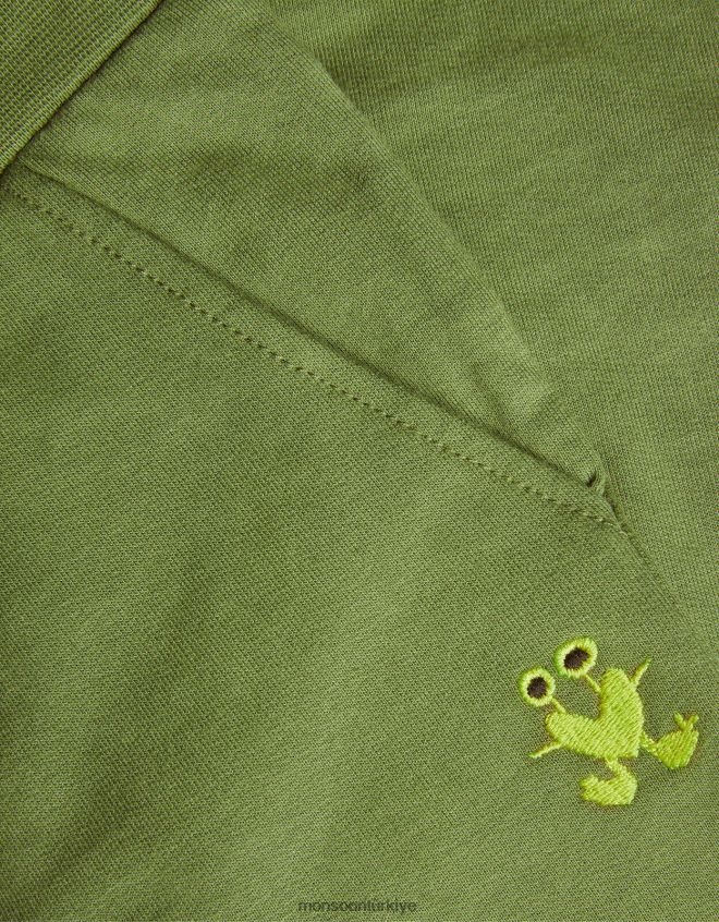 Monsoon çocuklar güçlendirilmiş diz koşucular JH86BT2197 Giyim yeşil (haki)