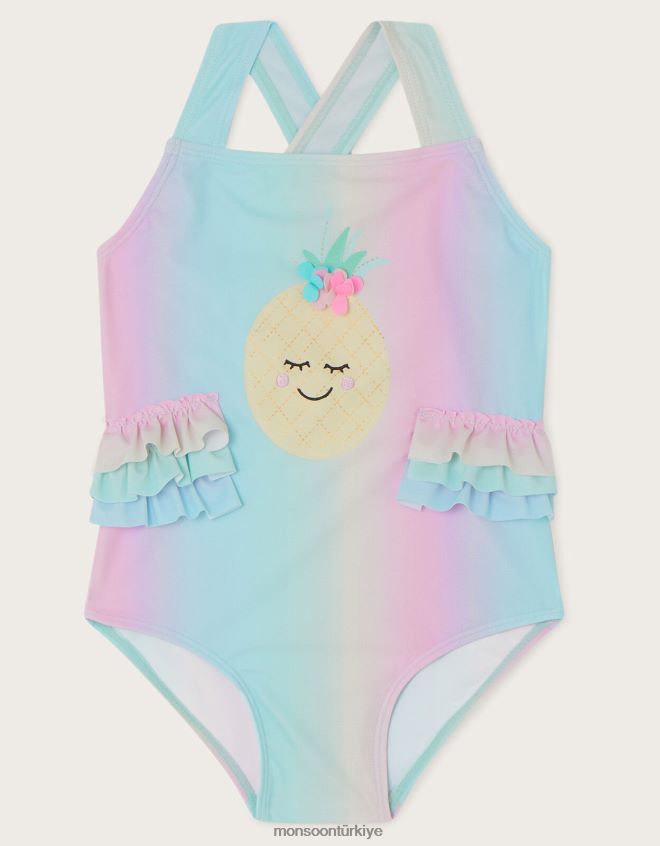Monsoon kız bebek yenilik ananas mayo JH86BT2154 Giyim çok