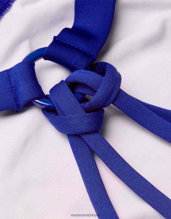 Monsoon kız geri dönüştürülmüş polyesterden koala mayosu JH86BT1854 Giyim Mavi Donanma)