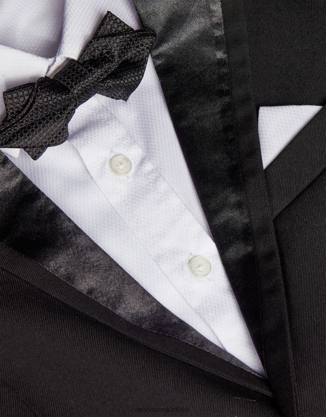 Monsoon erkek çocuk benjamin smokin takım elbise seti JH86BT1969 Giyim siyah