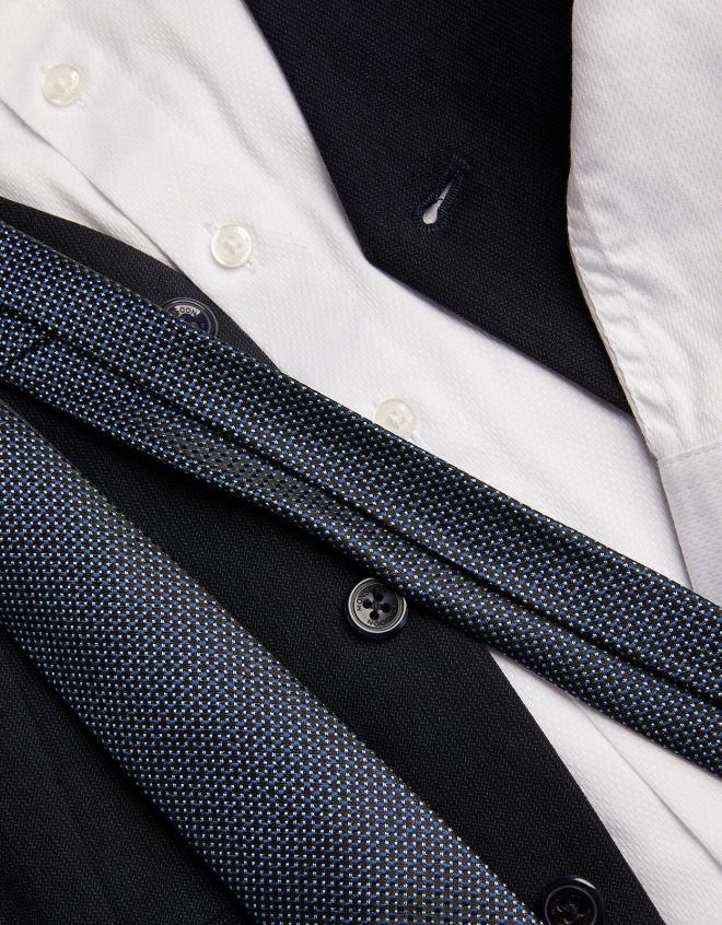 Monsoon erkek çocuk callum beş parçalı takım elbise JH86BT2264 Giyim Mavi Donanma)