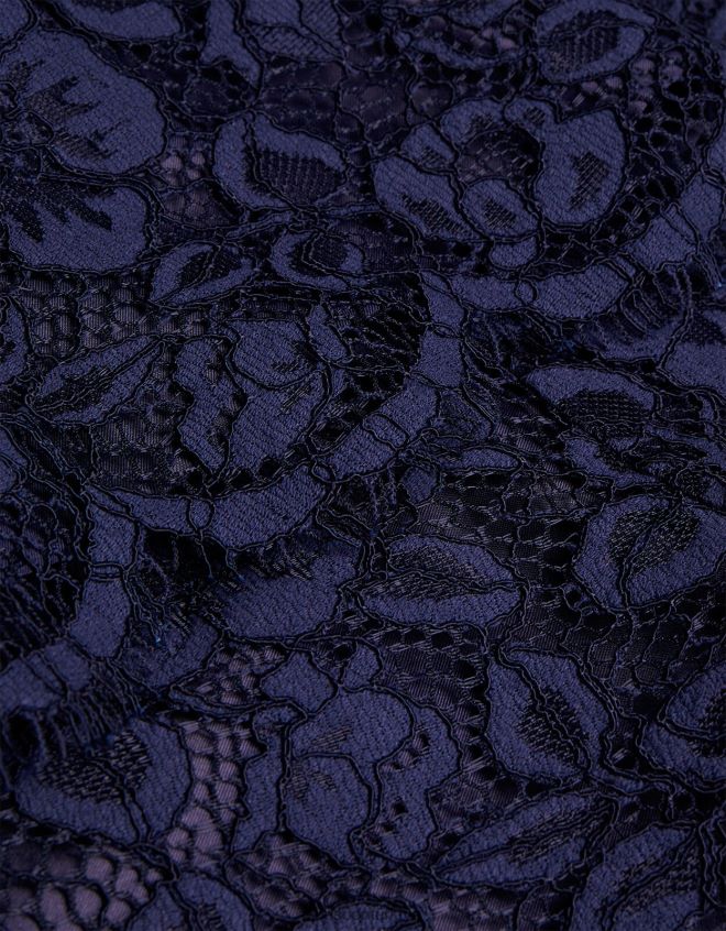 Monsoon kız kordonlu dantel üst ve şort takımı JH86BT1812 Giyim Mavi Donanma)