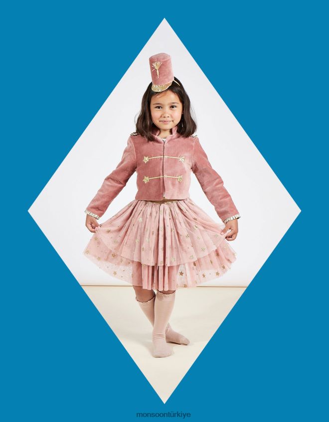 Monsoon çocuklar meri meri asker kostümü JH86BT2600 Giyim pembe