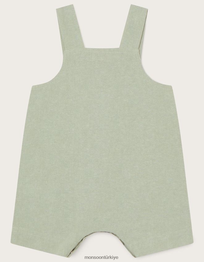 Monsoon çocuklar yenidoğan timsah tulumları JH86BT2275 Giyim yeşil