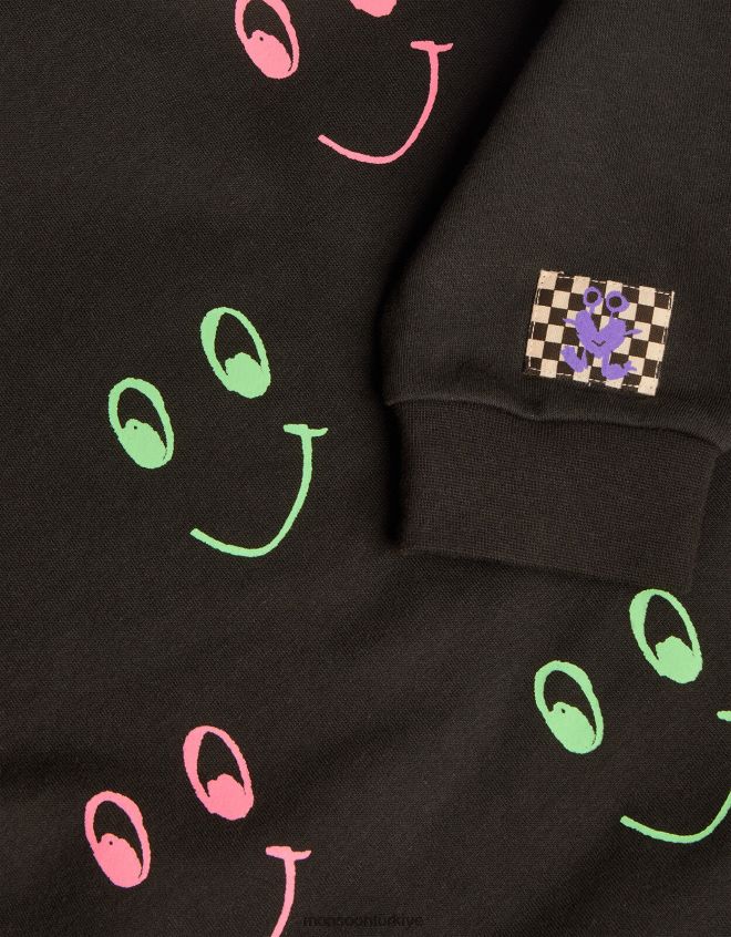 Monsoon kız Karanlık kapşonluda parlıyor JH86BT1594 Giyim siyah