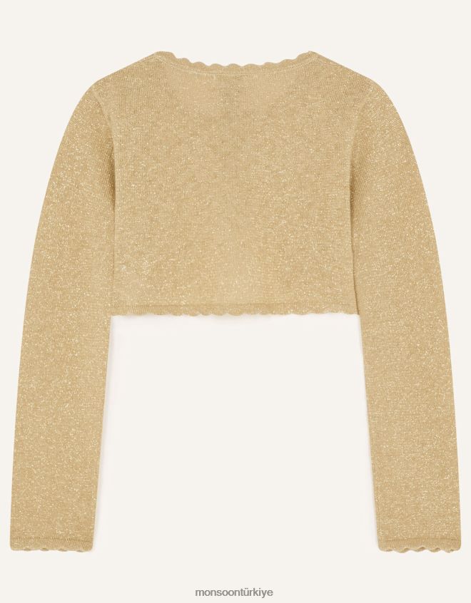 Monsoon kız niamh hırka JH86BT1767 Giyim altın