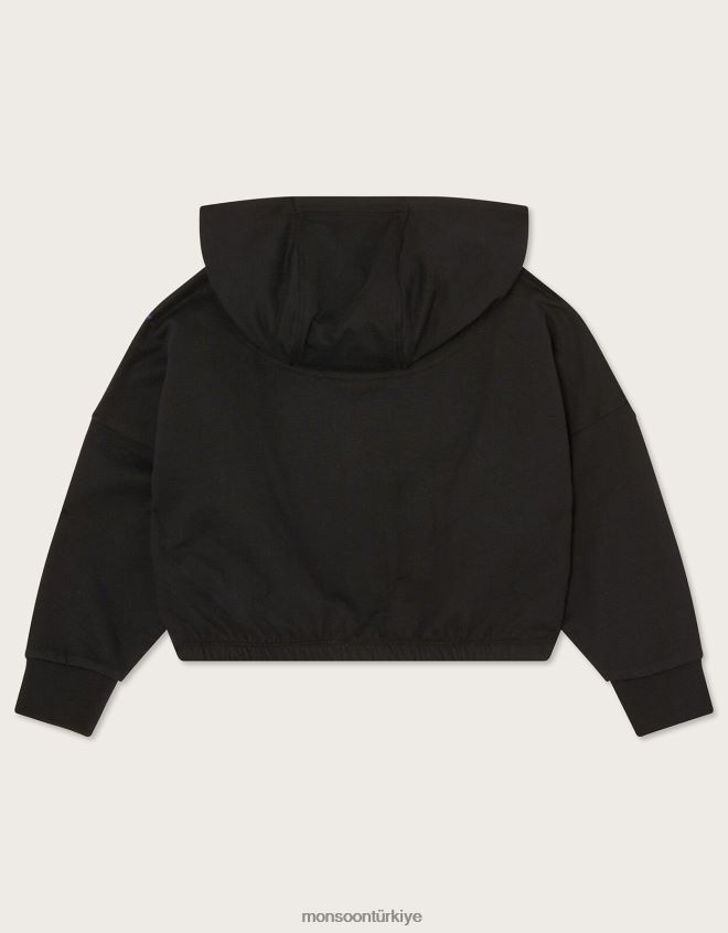 Monsoon çocuklar kırpılmış atlayıcıyı yavaşlat JH86BT1631 Giyim siyah