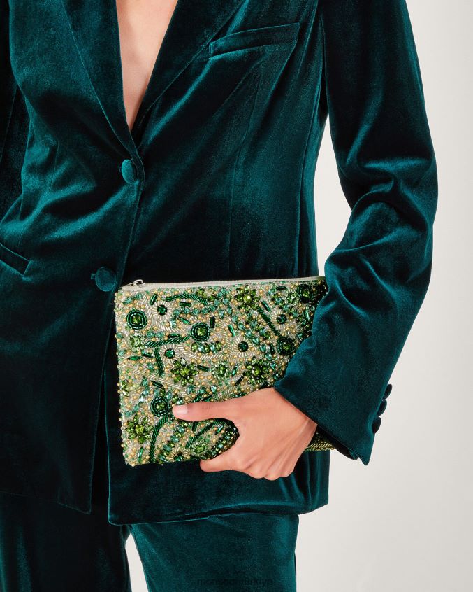 Monsoon kadınlar boncuklu el çantası JH86BT1190 aksesuar zarif