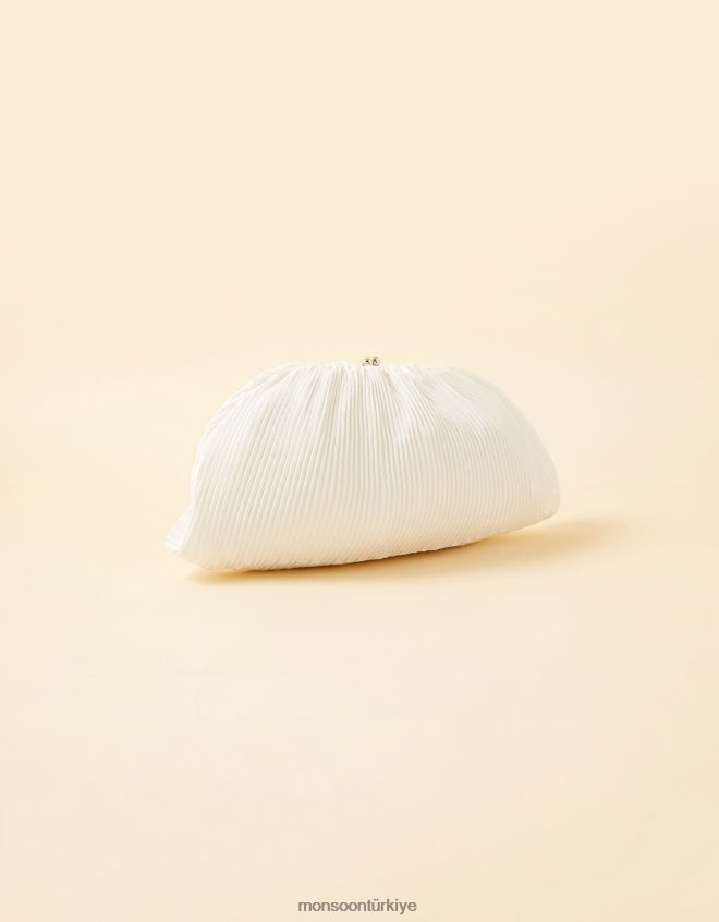 Monsoon kadınlar dantelli gelin el çantası JH86BT1440 aksesuar şık