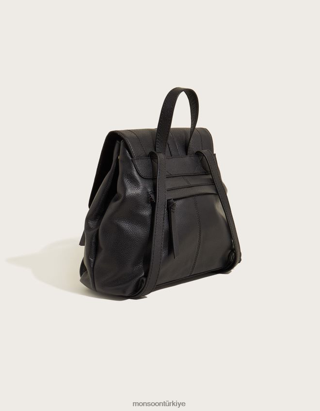 Monsoon kadınlar deri sırt çantası JH86BT1411 aksesuar şık