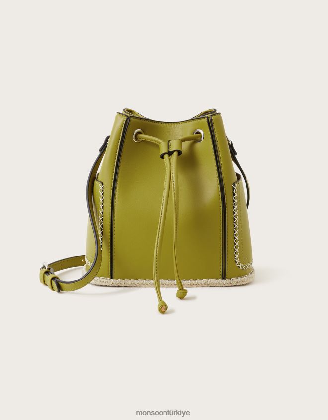 Monsoon kadınlar dikiş detaylı spor çanta JH86BT1272 aksesuar sıcak