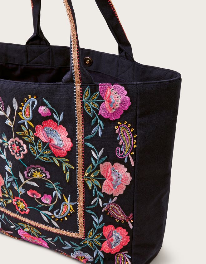 Monsoon kadınlar işlemeli alışveriş çantası JH86BT1268 aksesuar sıcak