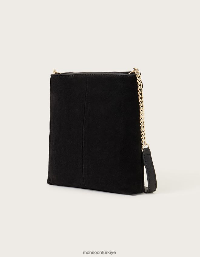 Monsoon kadınlar küçük deri çapraz çanta JH86BT1314 aksesuar şık