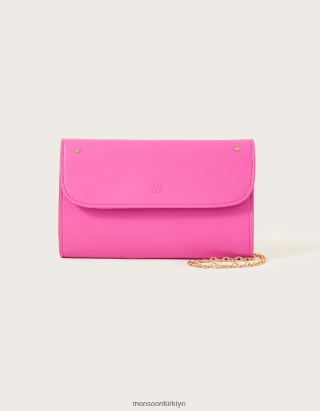 Monsoon kadınlar katlanır el çantası JH86BT1377 aksesuar zarif