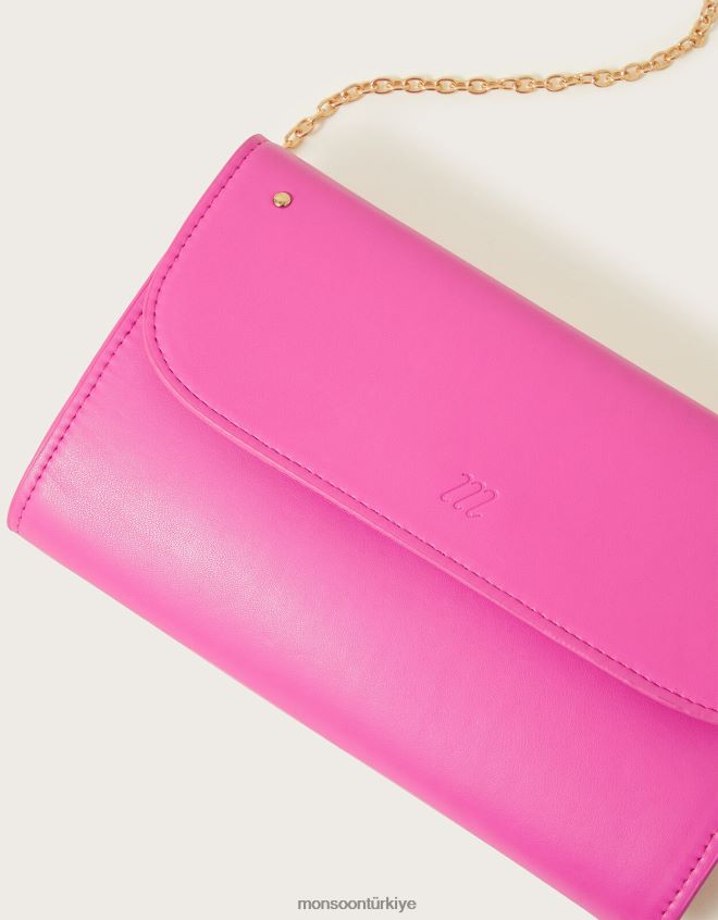 Monsoon kadınlar katlanır el çantası JH86BT1377 aksesuar zarif