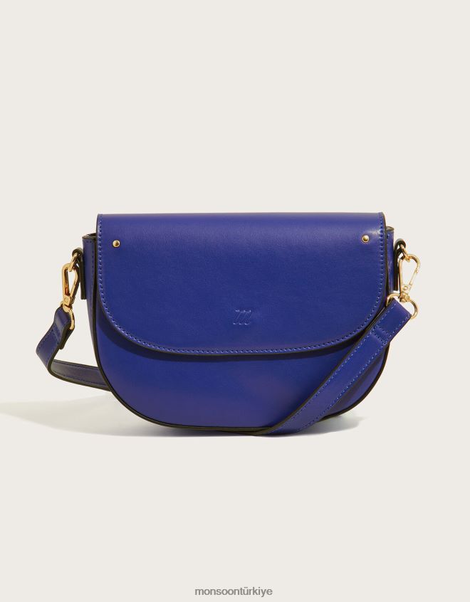 Monsoon kadınlar kavisli çapraz çanta JH86BT1252 aksesuar şık