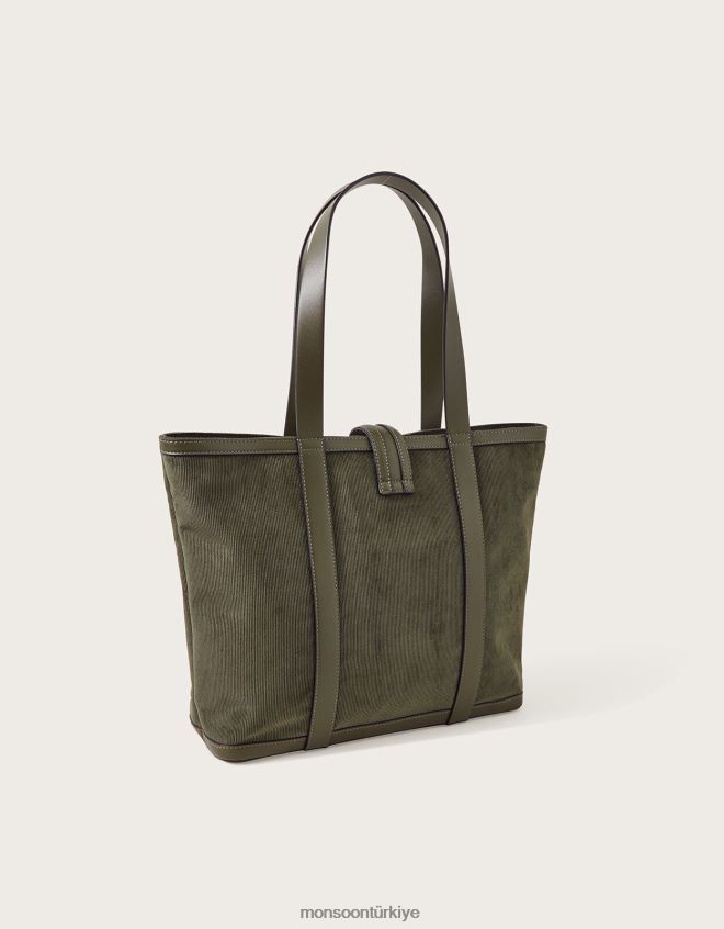 Monsoon kadınlar kordon eyer çantası JH86BT1220 aksesuar zarif