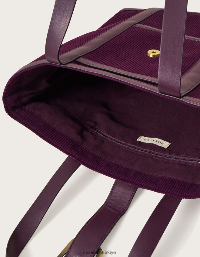 Monsoon kadınlar kordon eyer çantası JH86BT1221 aksesuar moda