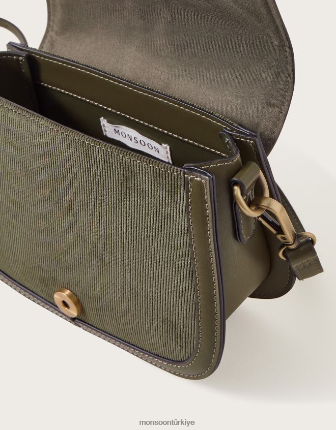 Monsoon kadınlar kordonlu çapraz çanta JH86BT1214 aksesuar şık