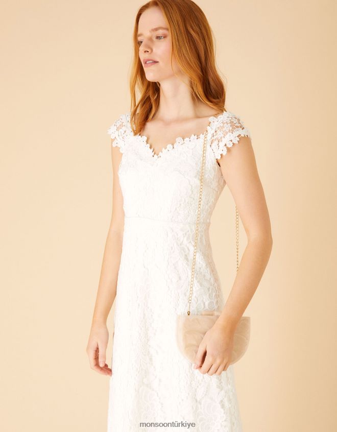 Monsoon kadınlar reçine gelin el çantası JH86BT1438 aksesuar moda