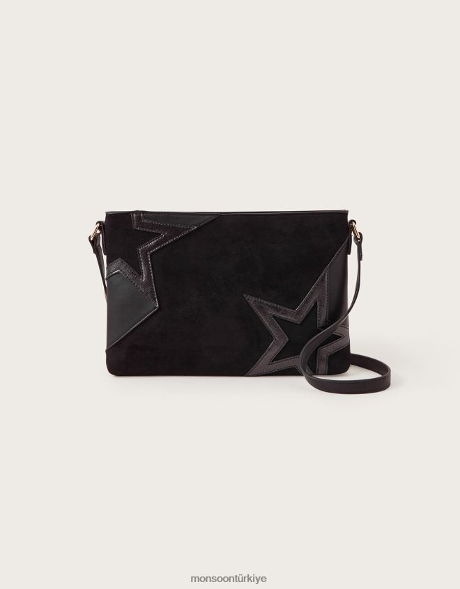 Monsoon kadınlar yıldız çapraz çanta JH86BT1199 aksesuar zarif