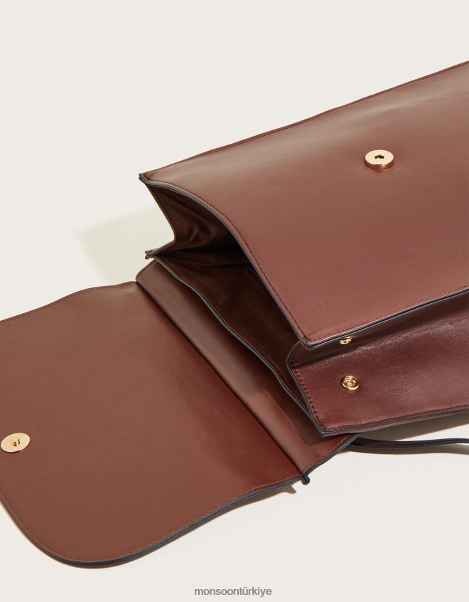 Monsoon kadınlar yapılandırılmış sırt çantası JH86BT1400 aksesuar sıcak