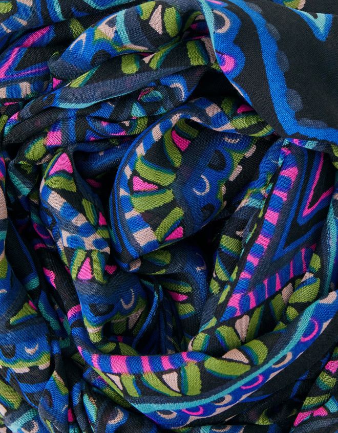 Monsoon kadınlar yıldız desenli eşarp JH86BT1200 aksesuar sıcak