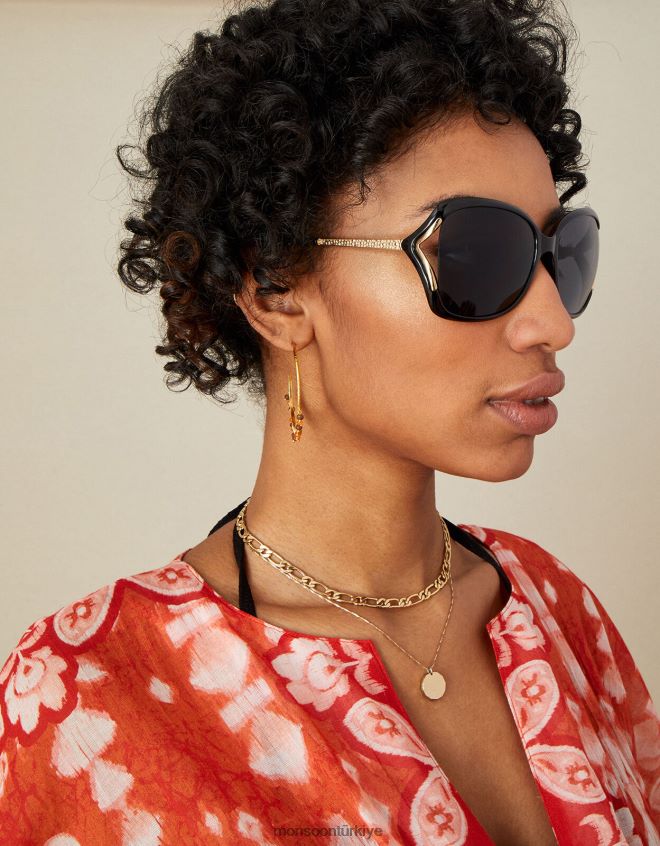 Monsoon kadınlar güneş gözlüğü şal JH86BT1430 aksesuar şık