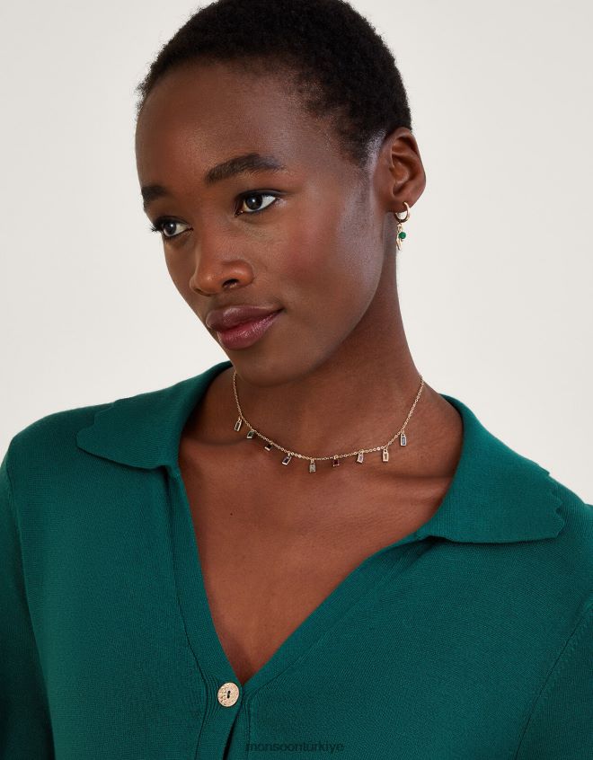 Monsoon kadınlar mücevher çok çekicilik kolye JH86BT1328 aksesuar şık