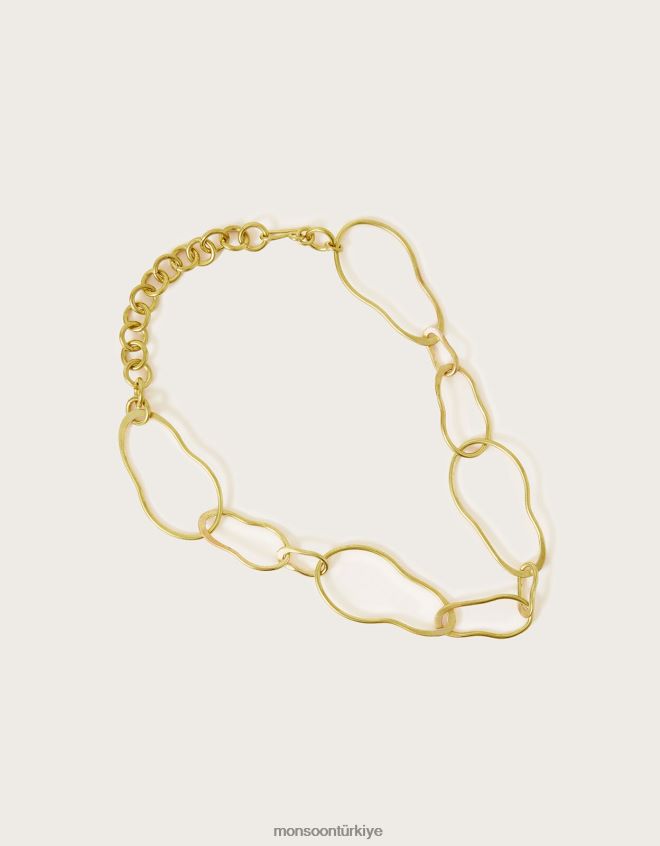 Monsoon kadınlar sibilia çok zincirli kolye JH86BT1355 aksesuar moda