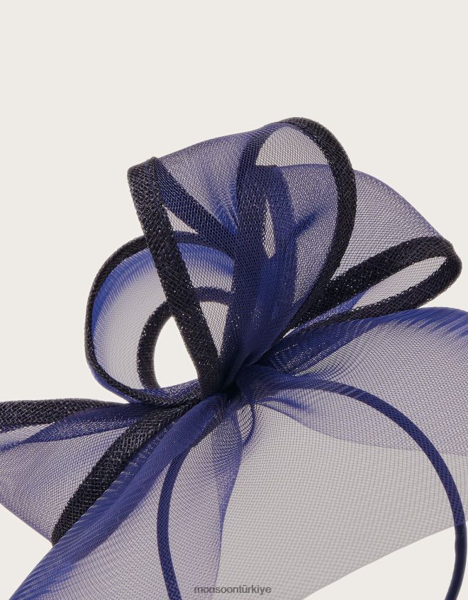 Monsoon kadınlar yay ağ büyüleyici kafa bandı JH86BT1242 aksesuar moda