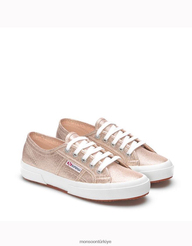 Monsoon kadınlar superga 2750 eğitmenler JH86BT1539 ayakkabı pembe gül)