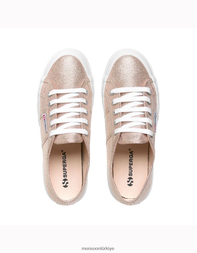 Monsoon kadınlar superga 2750 eğitmenler JH86BT1539 ayakkabı pembe gül)