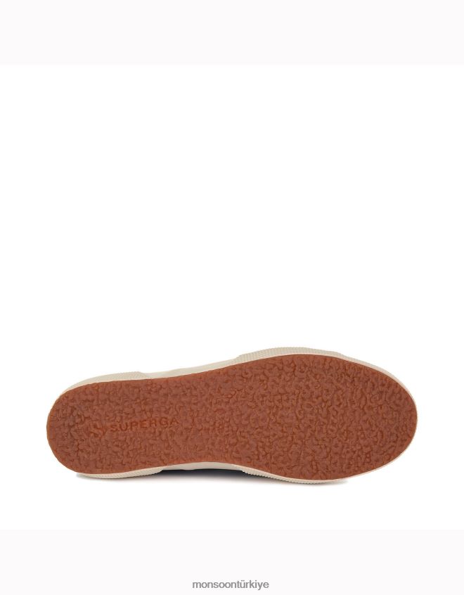 Monsoon kadınlar superga 2750 vegan cotu klasik spor ayakkabı JH86BT1559 ayakkabı Mavi Donanma)