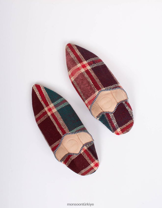 Monsoon kadınlar bohemia tasarım fas bujad babouche terlik çok JH86BT1541 ayakkabı çok