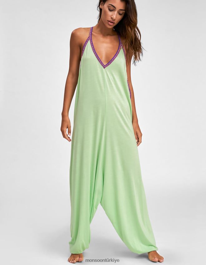 Monsoon kadınlar pitusa pima inka tulum JH86BT279 Giyim sıcak