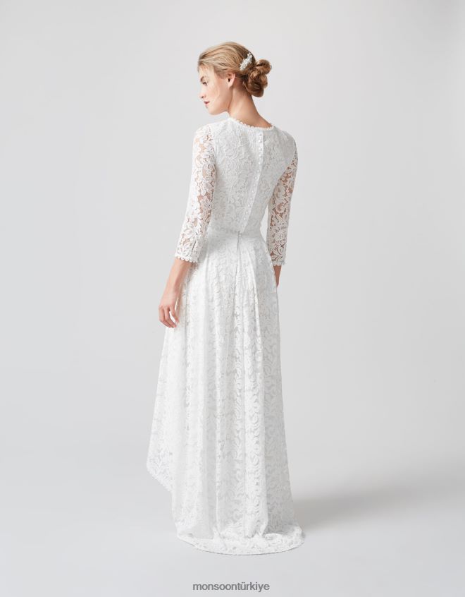 Monsoon kadınlar dominika gelin eteği JH86BT1164 Giyim fildişi